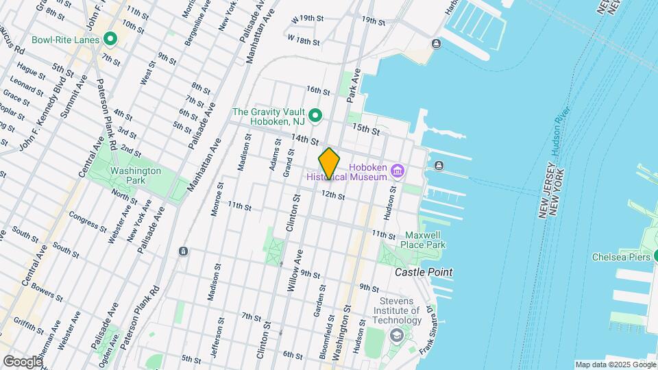 1210 Park Ave Mapa y Detalles de la Ubicación