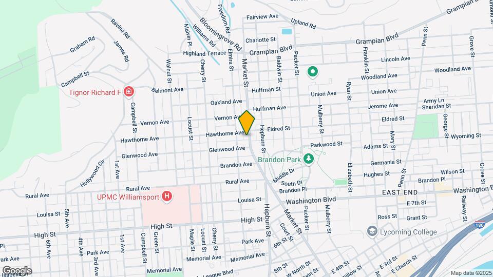 1015 Market St Mapa y Detalles de la Ubicación