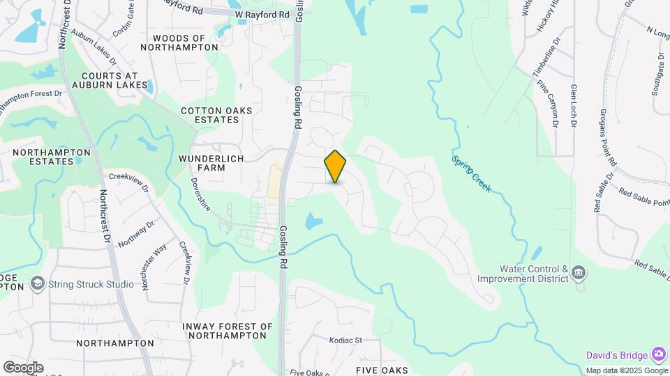 5507 Claymore Meadow Ln Map and Location Details