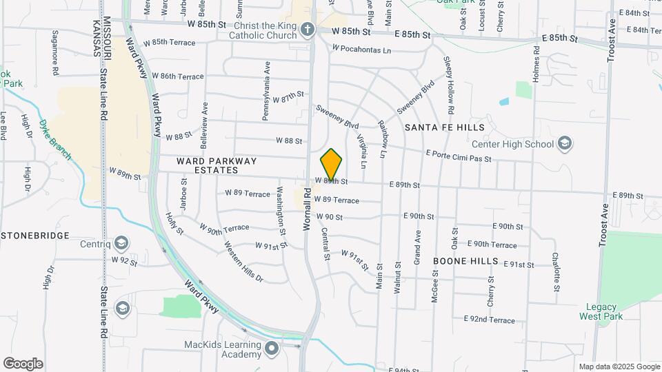 215 W 89th St Map and Location Details