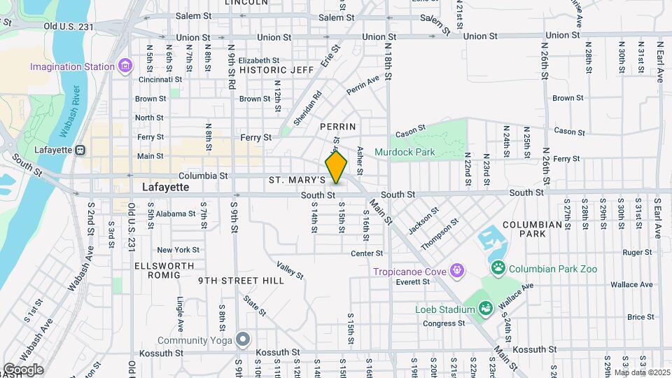 1432 South St Map and Location Details
