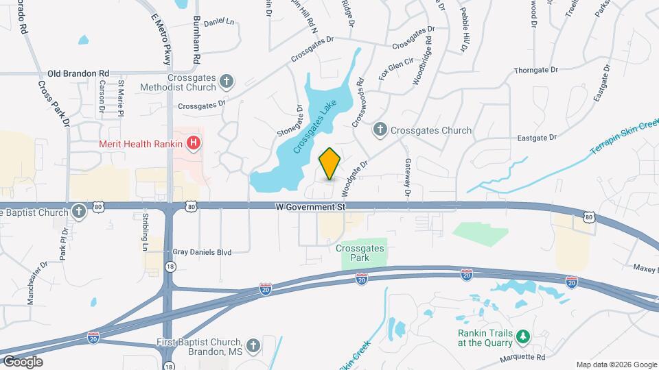 211 Lakebend Cir Map and Location Details