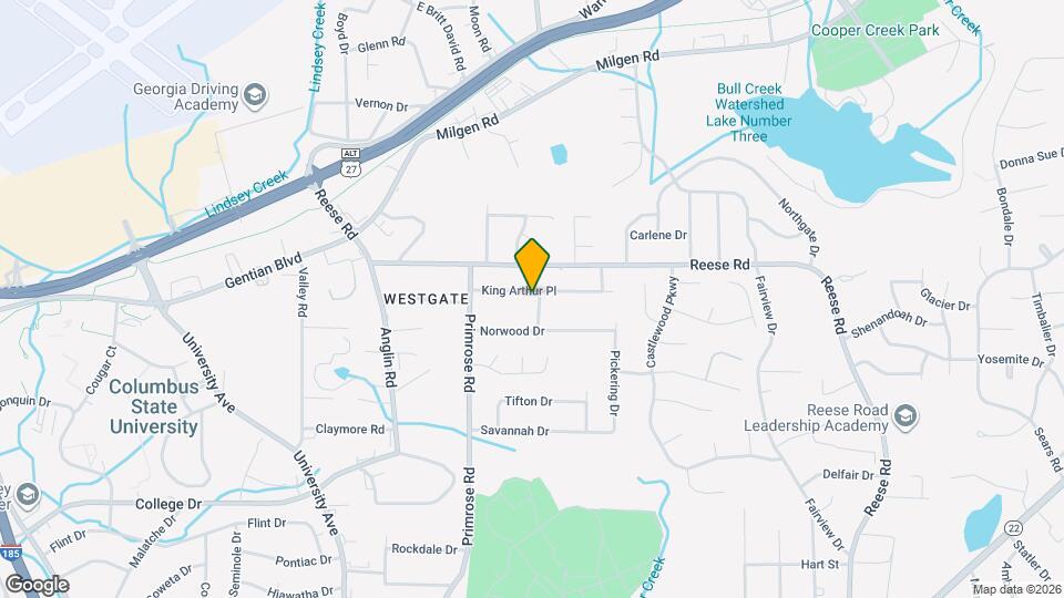 4108 King Arthur Pl Map and Location Details