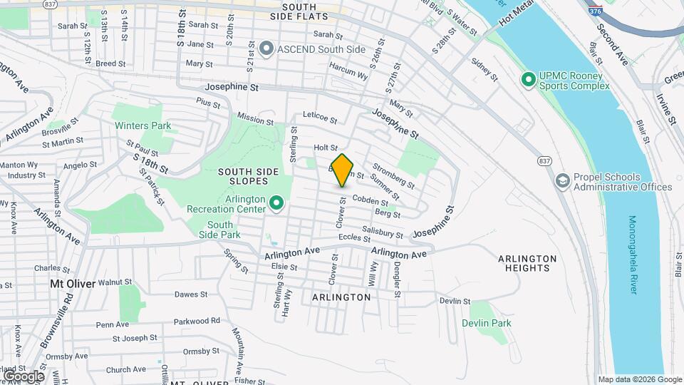 2437 Cobden St Map and Location Details