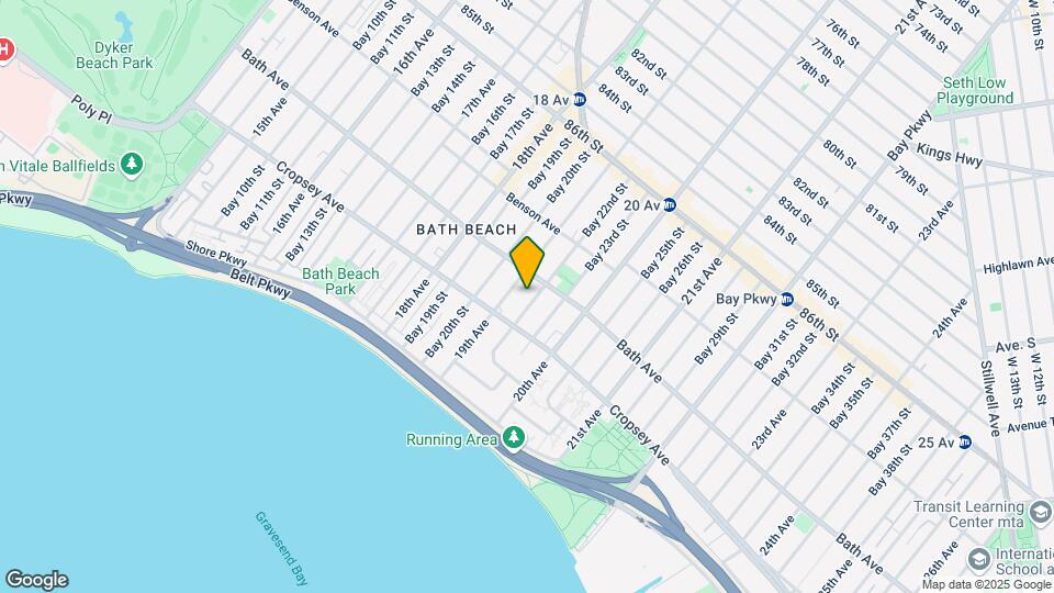 188 Bay 22nd St Mapa y Detalles de la Ubicación