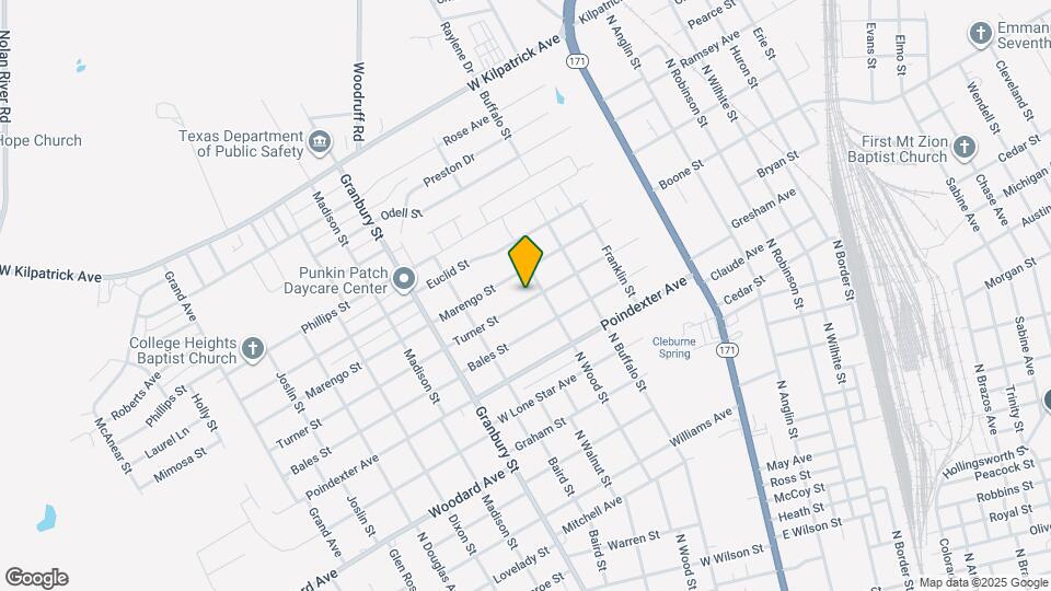 406 Turner St Map and Location Details