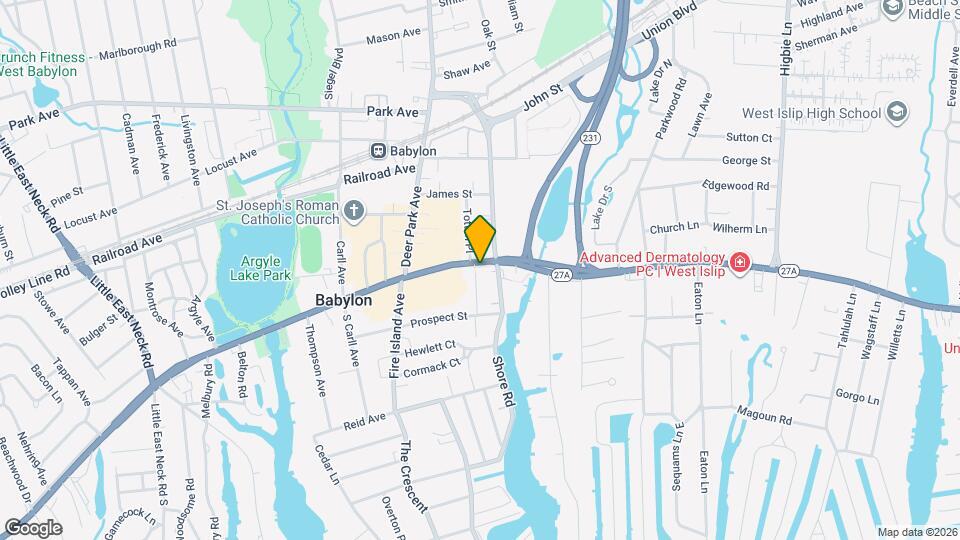 184 E Main St Map and Location Details