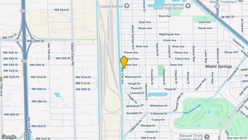 845 Ludlam Dr Map and Location Details