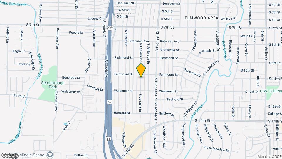 1225 S La Salle Dr Map and Location Details