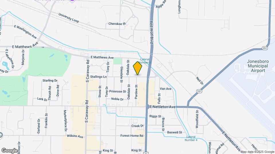 2901 Stallings Ln Map and Location Details
