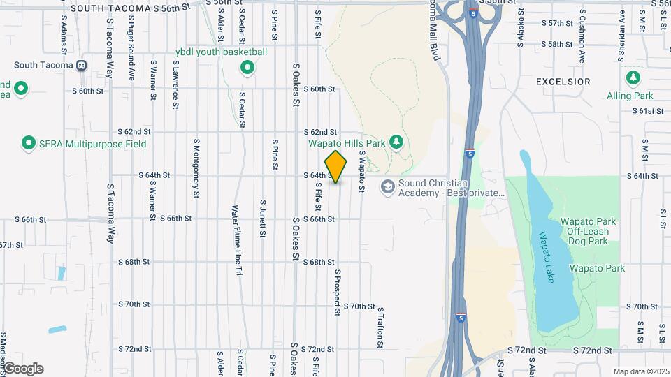 6410 S Prospect St Map and Location Details