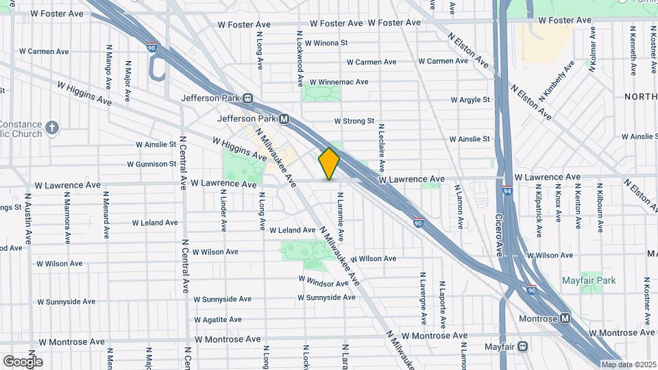 Jefferson Park Residences Map and Location Details