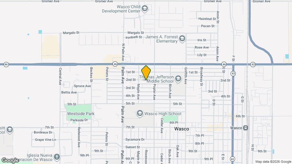 1757 2nd St Mapa y Detalles de la Ubicación