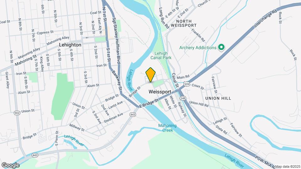 401 Bridge St Mapa y Detalles de la Ubicación