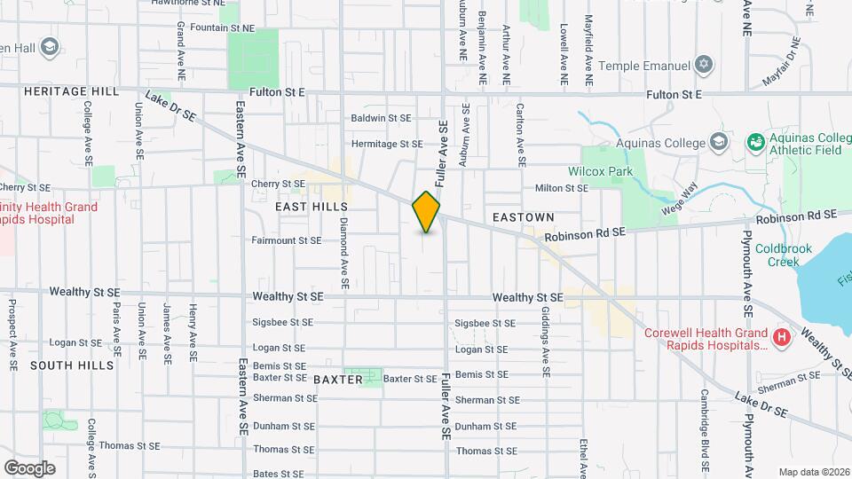 258 Orchard Hill St SE Map and Location Details