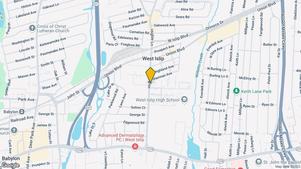 111 Higbie Ln, Unit 111 2nd floor Map and Location Details