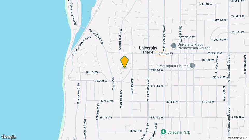2907 Glendale Dr W Map and Location Details