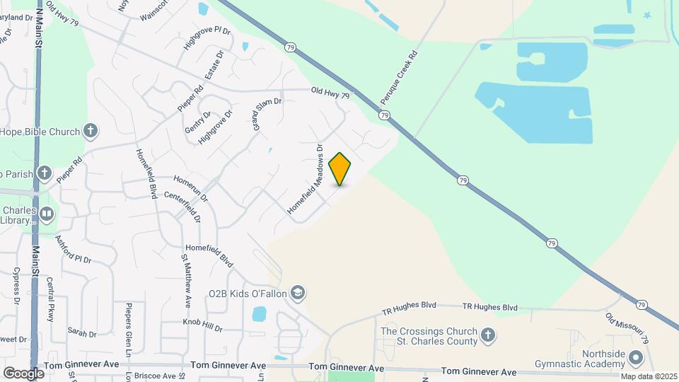 1017 Batters Box Ct Mapa y Detalles de la Ubicación