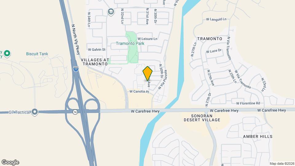 34908 N 31st Ave Map and Location Details