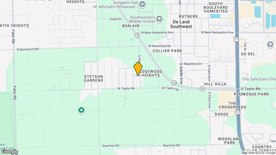 1612 S High St Map and Location Details