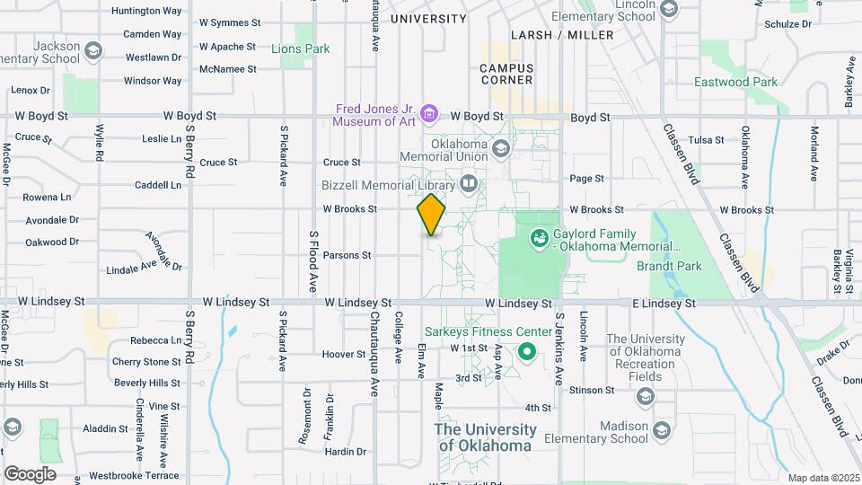 731 Elm Ave, Unit 733-302 Mapa y Detalles de la Ubicación