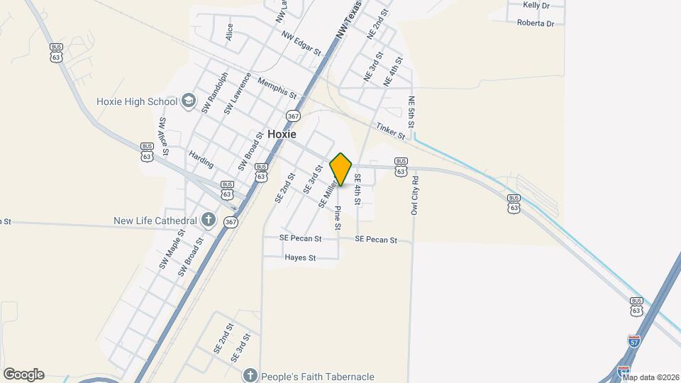 400 Pine St Map and Location Details