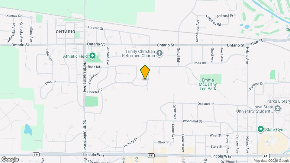 915 Garfield Ave Map and Location Details