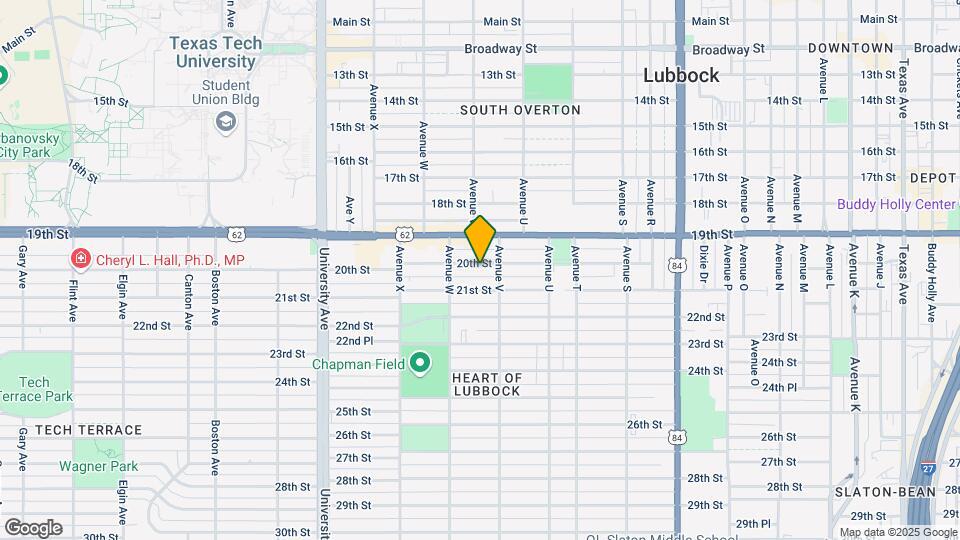 2209 20th St Map and Location Details