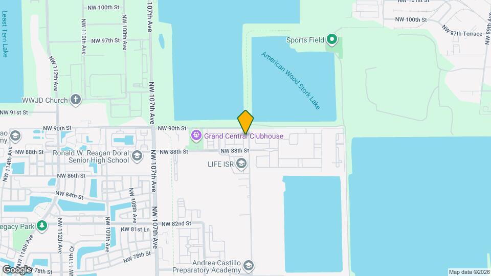 8871 NW 102nd Ct Map and Location Details