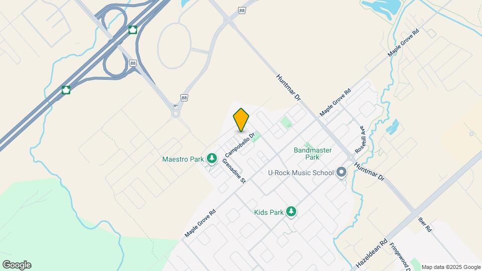 709 Maloja Way Map and Location Details