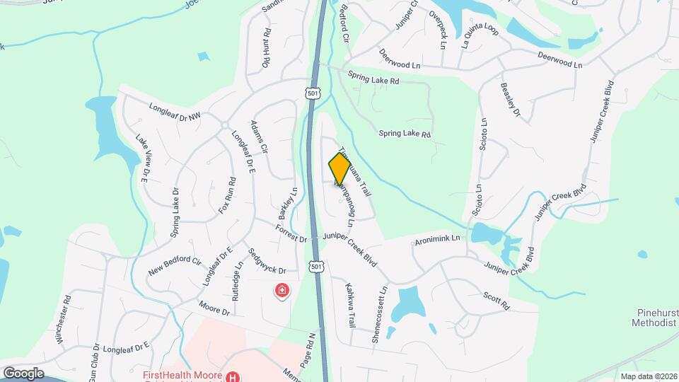 15 Wampanoag Ln Map and Location Details