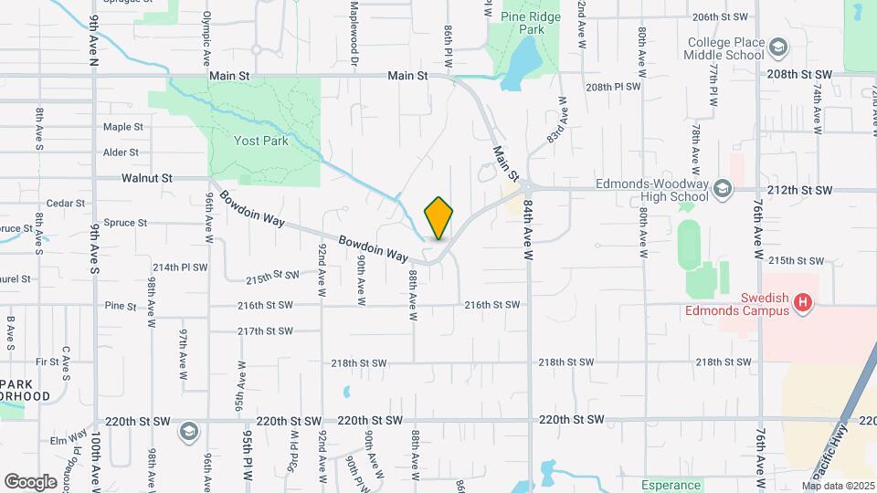 8711 Bowdoin Way Map and Location Details