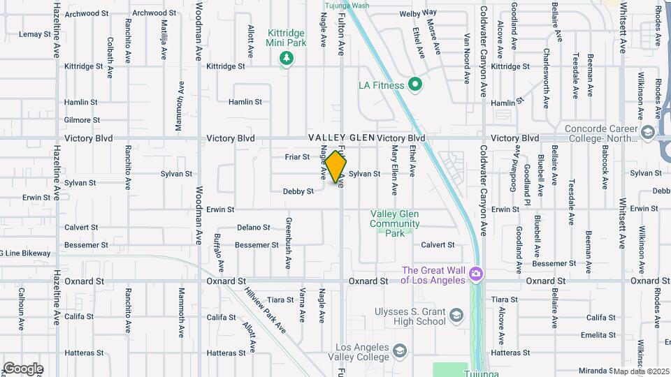 6235 Fulton Ave Map and Location Details
