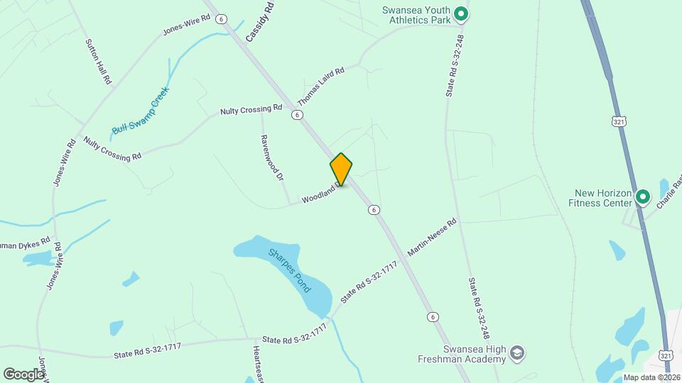 105 Woodland Dr Map and Location Details