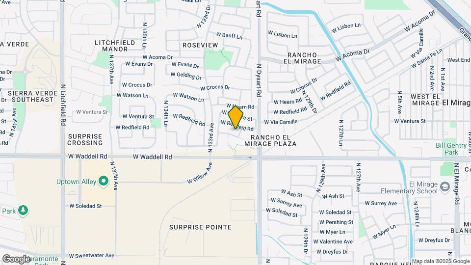 13212 W Calavar Rd Map and Location Details