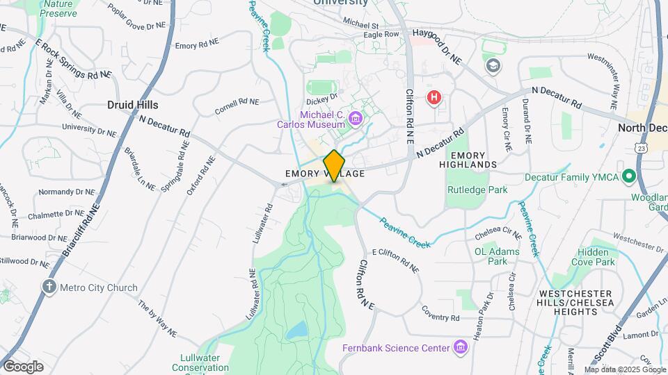 1447 Oxford Rd NE Map and Location Details