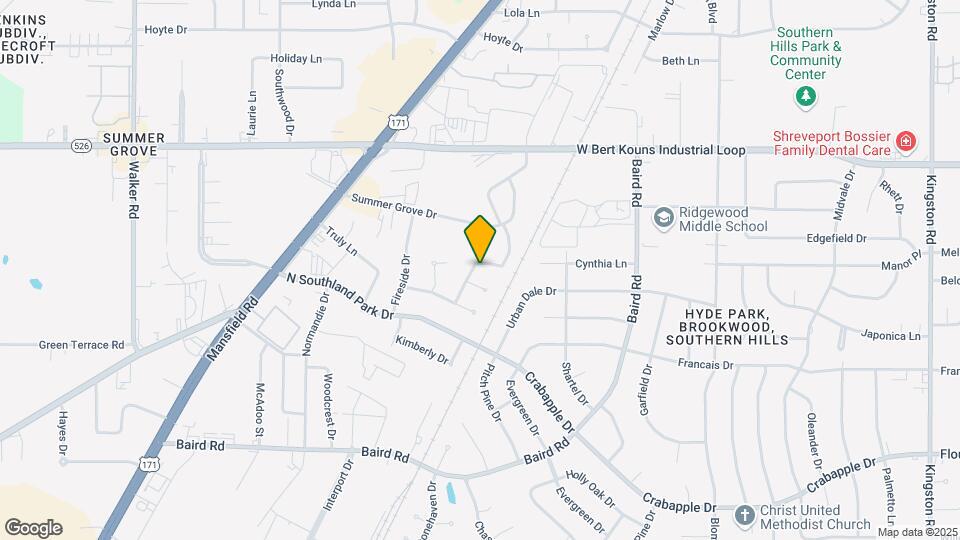 9319 Savanna Dr Mapa y Detalles de la Ubicación