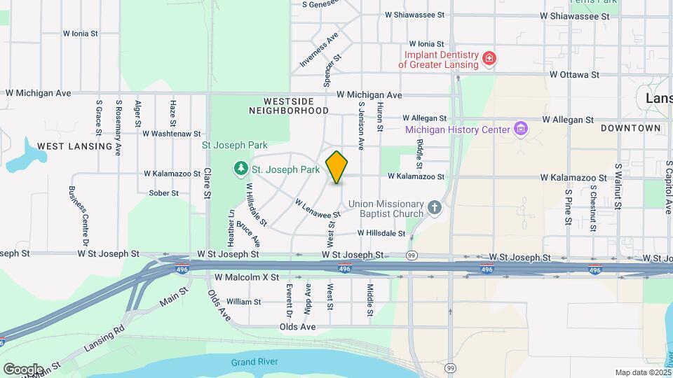 414 West St Map and Location Details