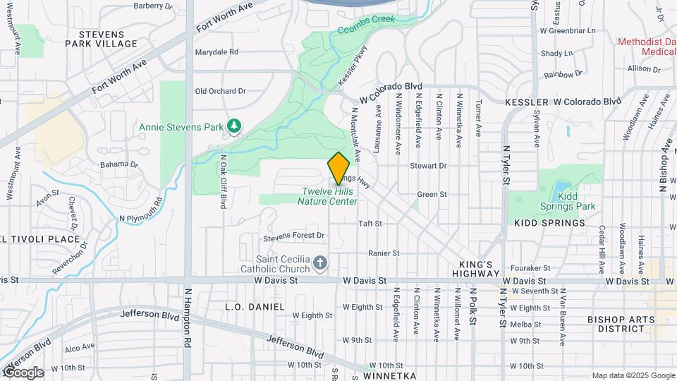 971 Bassett Pl Map and Location Details