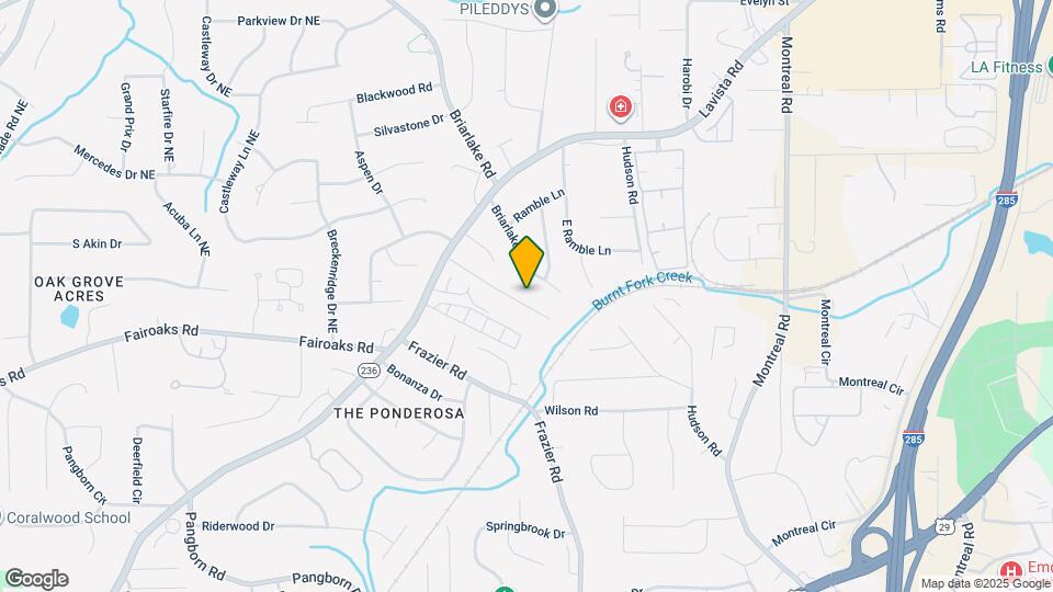 2984 Lavista Ct Map and Location Details