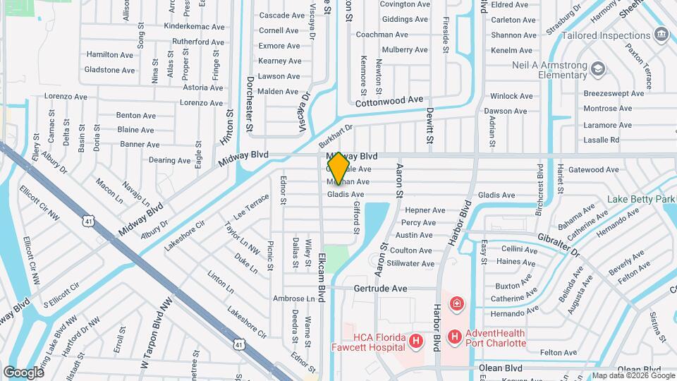 21130 Gladis Ave Map and Location Details