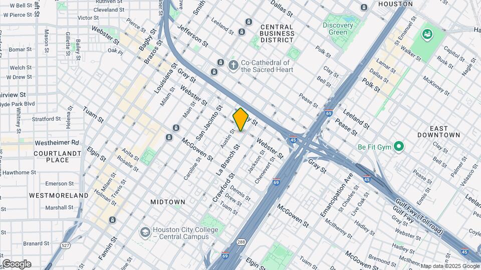 2244 La Branch St Map and Location Details