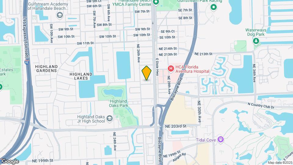 2621 NE 209th St Map and Location Details