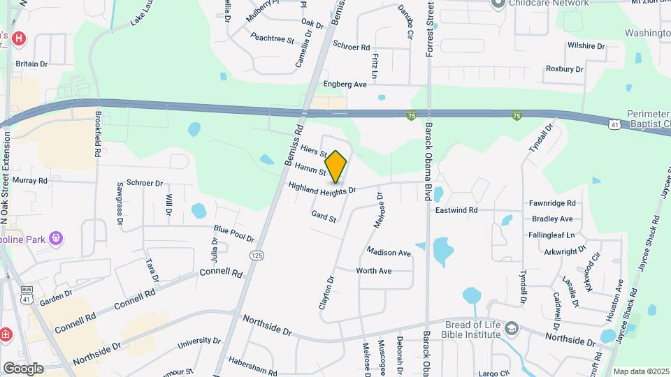 310 Highland Heights Dr Map and Location Details