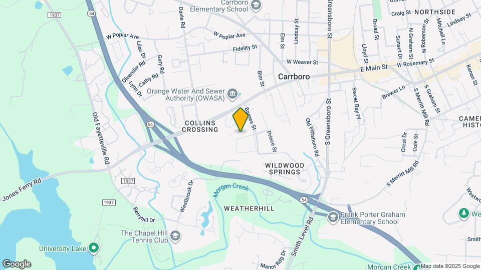 University Lake Map and Location Details