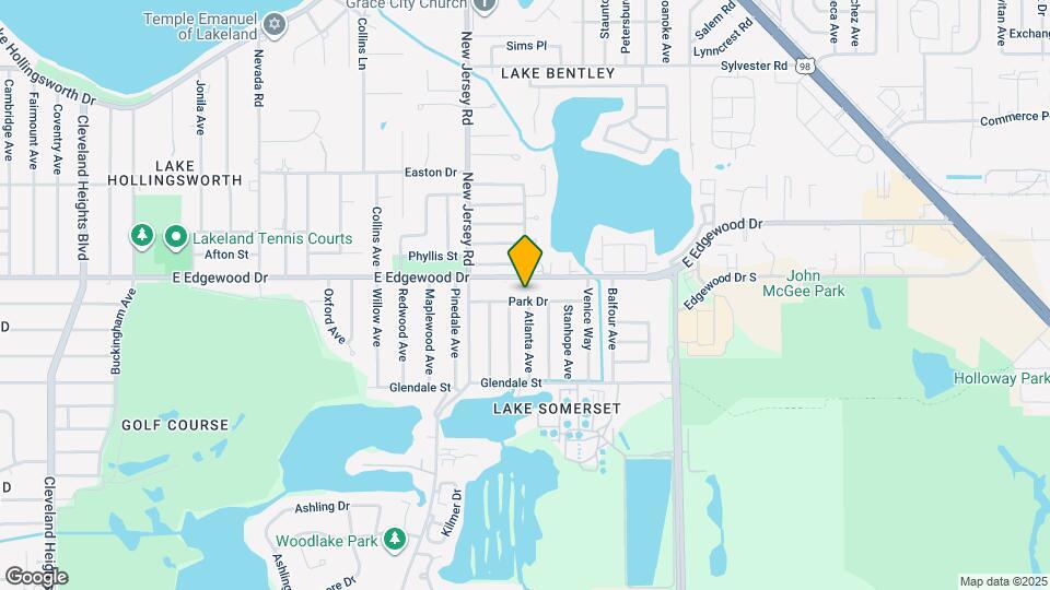 1720 Park Dr Map and Location Details