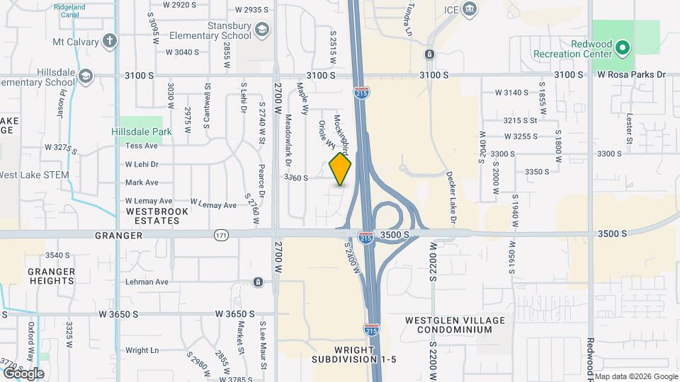 3394 Mockingbird Way Mapa y Detalles de la Ubicación
