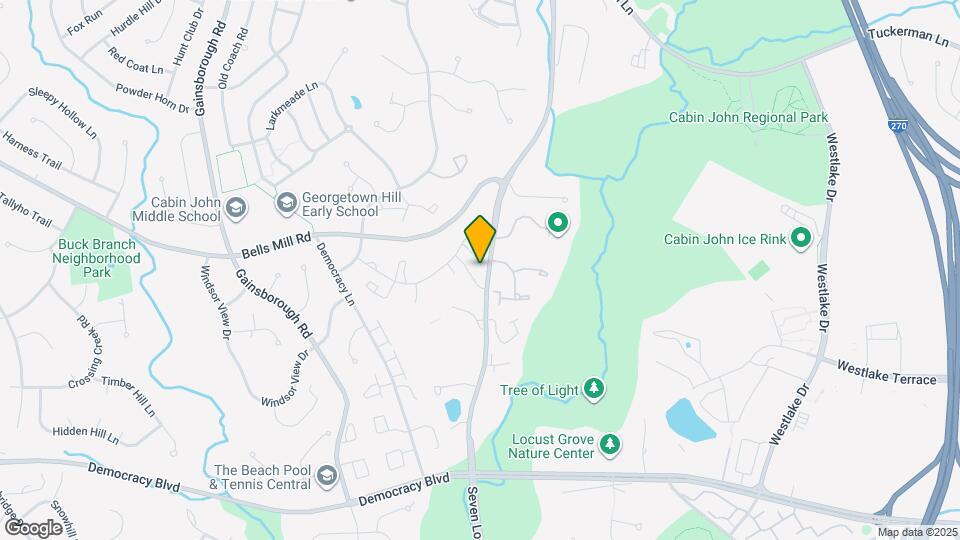 7952 Inverness Ridge Rd Map and Location Details