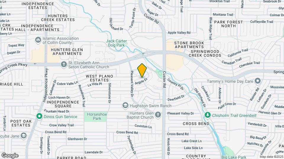 2117 Argyle Dr Map and Location Details