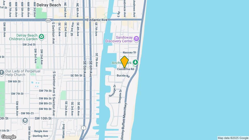 1020 Casuarina Rd Map and Location Details